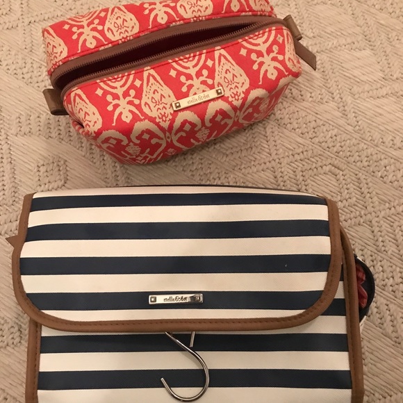 Stella Dot Makeup Bag Accessories Pouf 